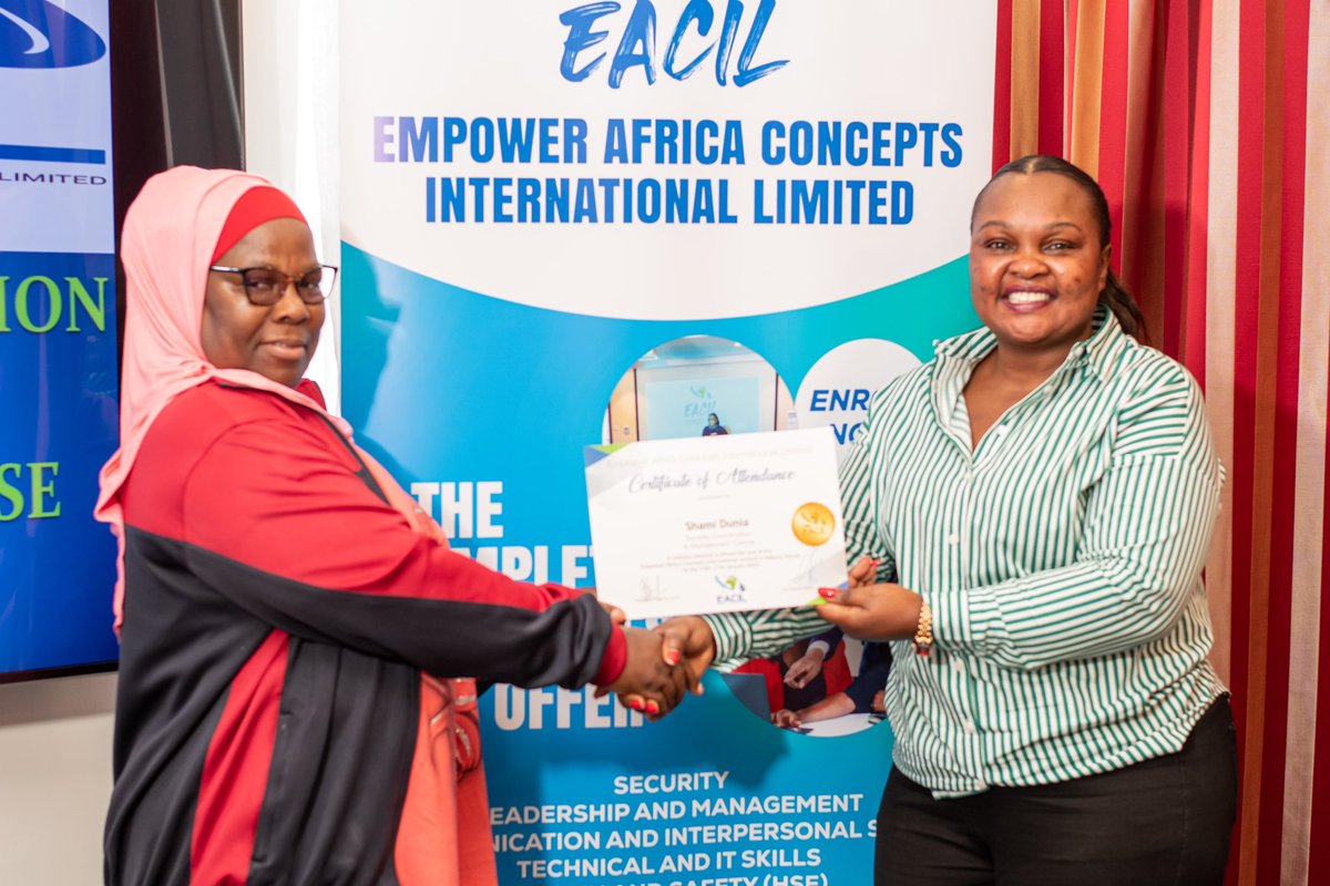 eacil_ke's tweet photo. We are proud to have hosted such dedicated professionals and look forward to seeing how they implement the knowledge gained to advance security coordination and management in their respective organizations. https://t.co/aEBsSjwh5r