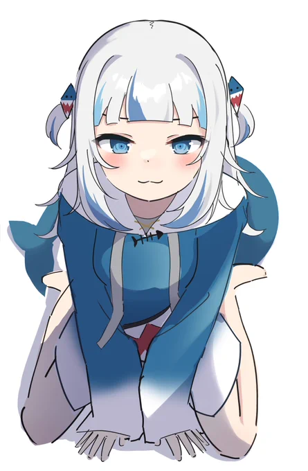 次のイラストのラフです 
