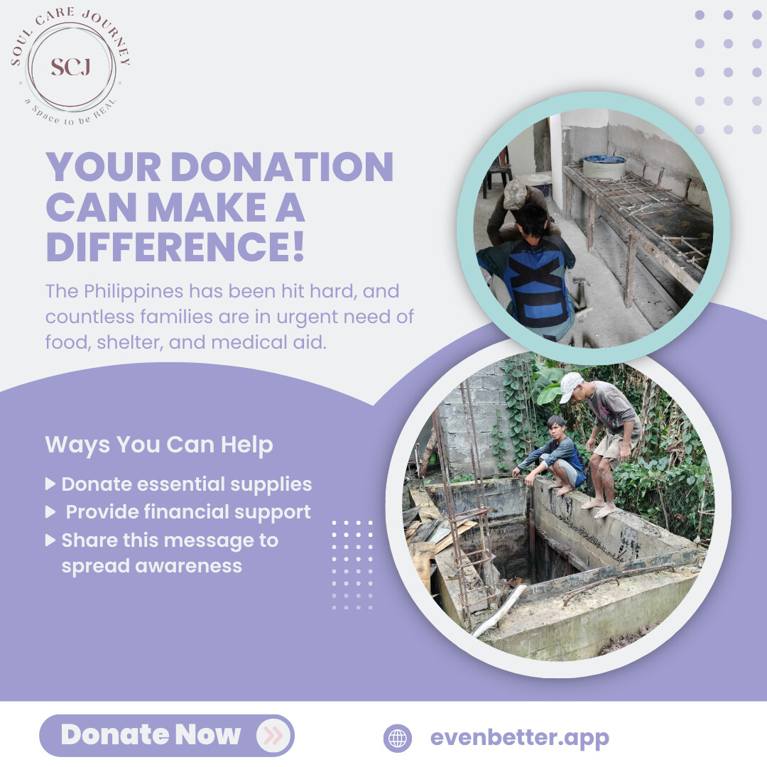 MarissaLeinart's tweet image. 🌍🇵🇭 Help Rebuild Hope in the Philippines! 💙✨

🤝 Donate today &amp;amp; be a lifeline!
soulcarejourney.org/philippines/

#PrayForPhilippines #HelpPH #DonateForPH #PhilippinesRelief #TogetherWeCan