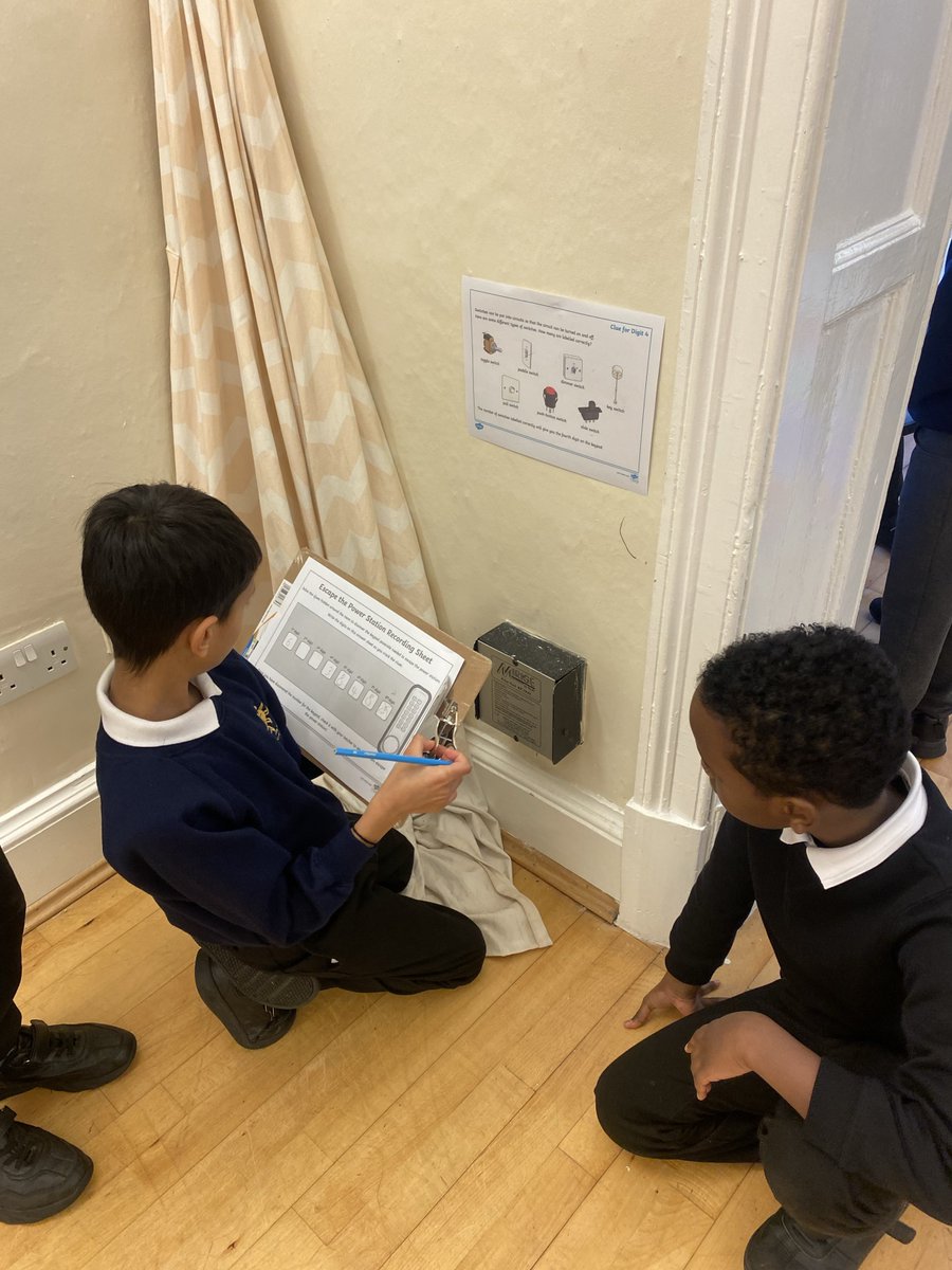 mellorschool's tweet photo. Year 4 had a great time consolidating their knowledge of electricity with an incredibly fun Escape Room activity at Cross Corners today! 🔌 https://t.co/aY49FdzvTl