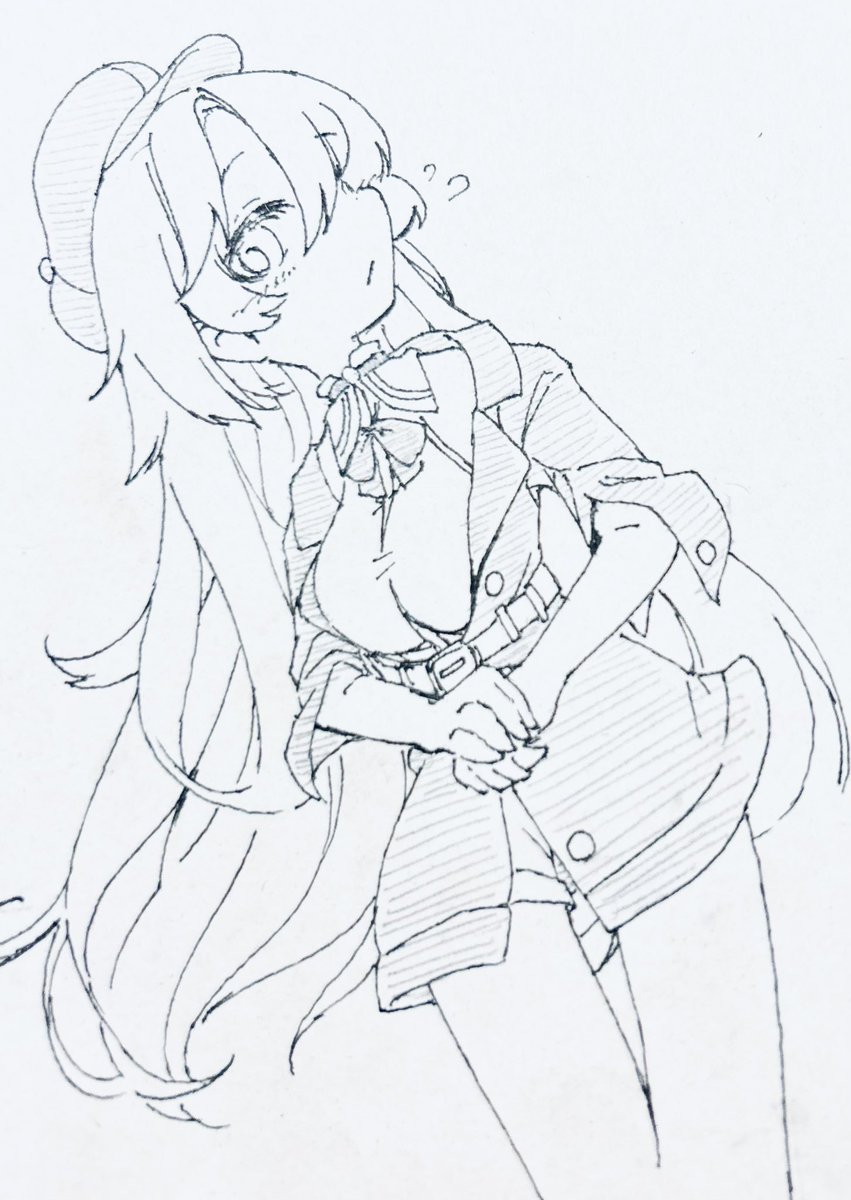未来の衣装(過去の姿)
過去の衣装(未来の姿)
#ねこのらくがき 