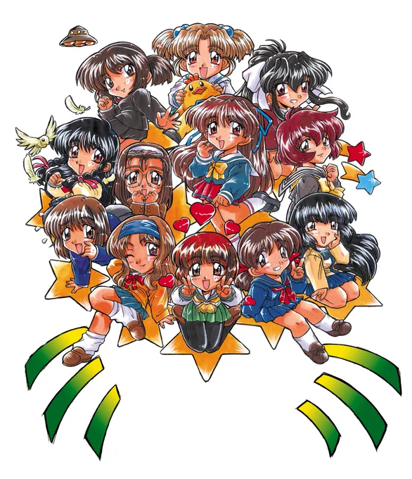 #センチメンタルグラフティ発売27周年おめでとう発売までの約1年、バンプレ様で景品デザイン担当させていただいてましたそして、まさかジャーニーにつながるとは…注:画像一部ジャーニー 