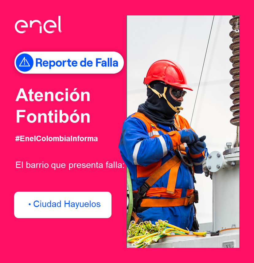 Servicio Enel Colombia tweet media