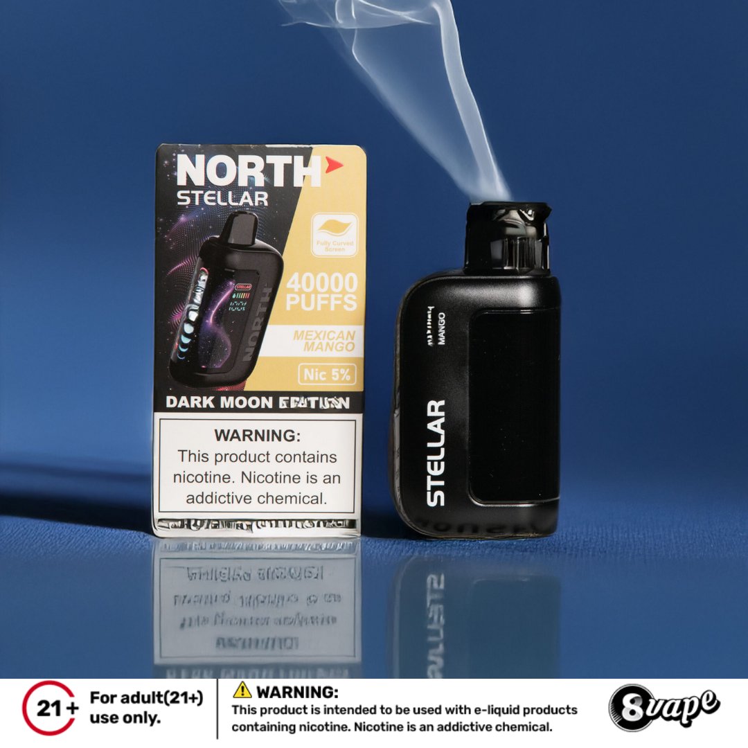 EightVape's tweet photo. π North Stellar Dark Moon Edition β 40,000 puffs, curved display, and 4 modes: Stellar, Compass, Moon, and Airflow Control. π
Which mode will you try first? π¬β¬οΈ
https://t.co/FPcNGXZzTj
#NorthStellar #DarkMoonEdition #40000Puffs #VapeTech #NextLevelVaping #8Vape https://t.co/8GCzuamHak
