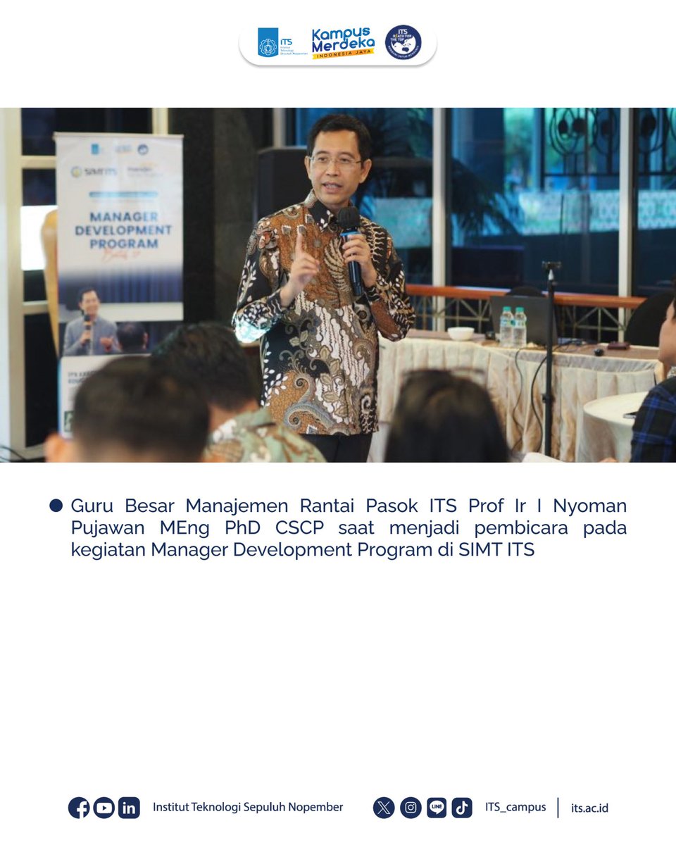 its_campus's tweet photo. #ITSSurabaya
#ITSCampus
#ITSWorldClassUniversity
#Vivat
#Edurank
#SDG9
#IndustryInnovationInfrastructure
#SDG17
#partnershipforthegoals https://t.co/B0IHaMnE4g