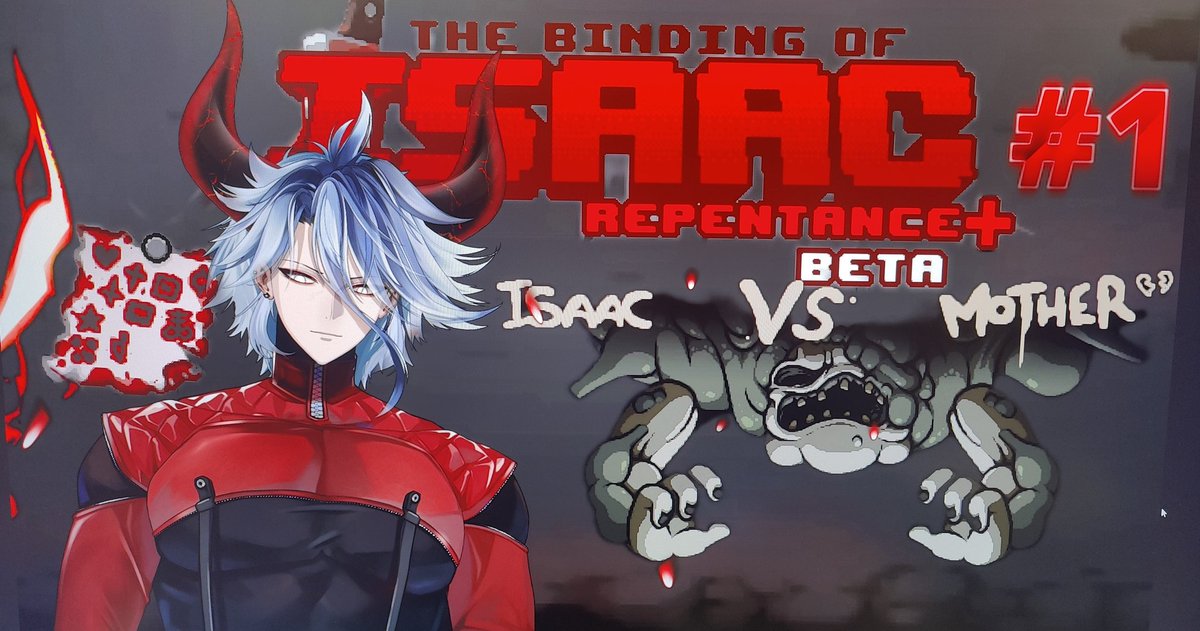 SvaToro's tweet photo. I've started a series on YouTube of The Binding of Isaac! 
First video is up https://t.co/Vw3BUaMxnn
The second video will be released today! 

#Thebindingofisaac
#VtuberEN #Vtuber #gaming https://t.co/DvM96Nk6z0