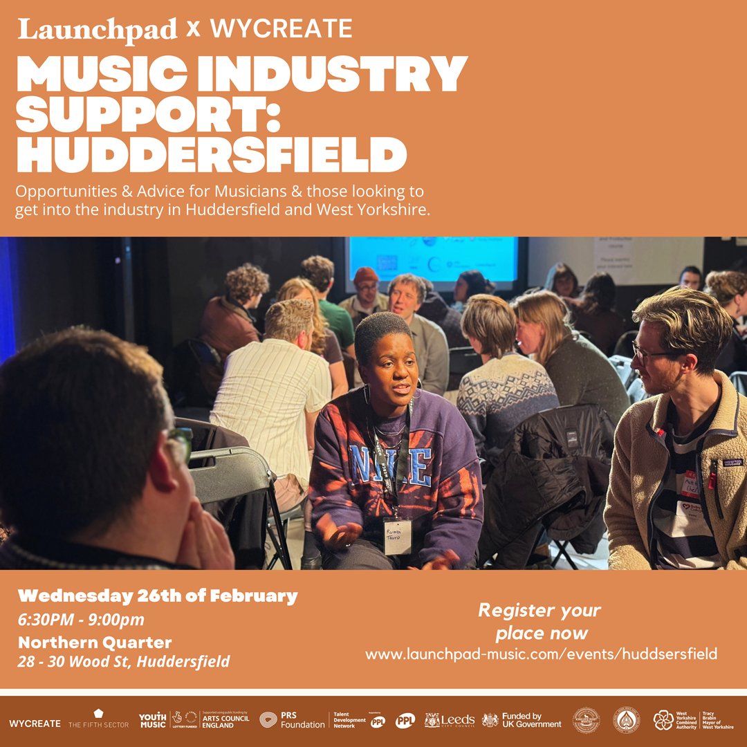 Join us on Wednesday, February 26th as <a href="/iam_savvy/">Savvy aka Asaviour</a> will be speaking at <a href="/_launchpadmusic/">Launchpad</a> X WYCreate at <a href="/NQuarterHudd/">Northern Quarter Huddersfield</a> Alongside Serena Johnson of @consciousyouthuk &amp; Lins Wilson they'll be sharing insights on Music Industry Support. Not to be missed! 🎶