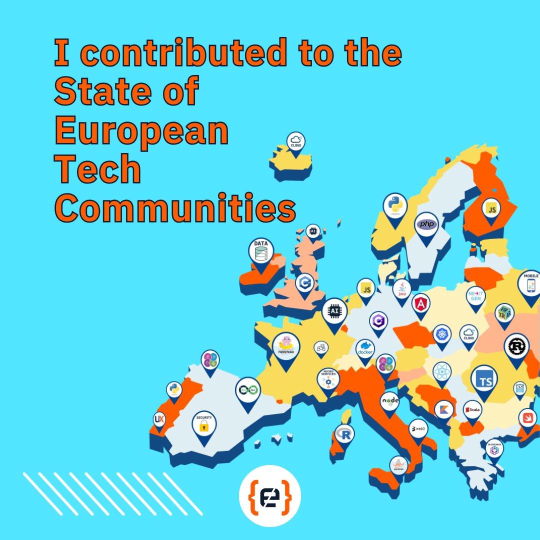 CodifyMeetup's tweet image. ¡Ya está el informe sobre el estado de las comunidades tecnológicas europeas ! stateoftechcommunities.codemotion.it #EstadoDeLasComunidadesTecnológicasEuropeas #CodemotionPartner