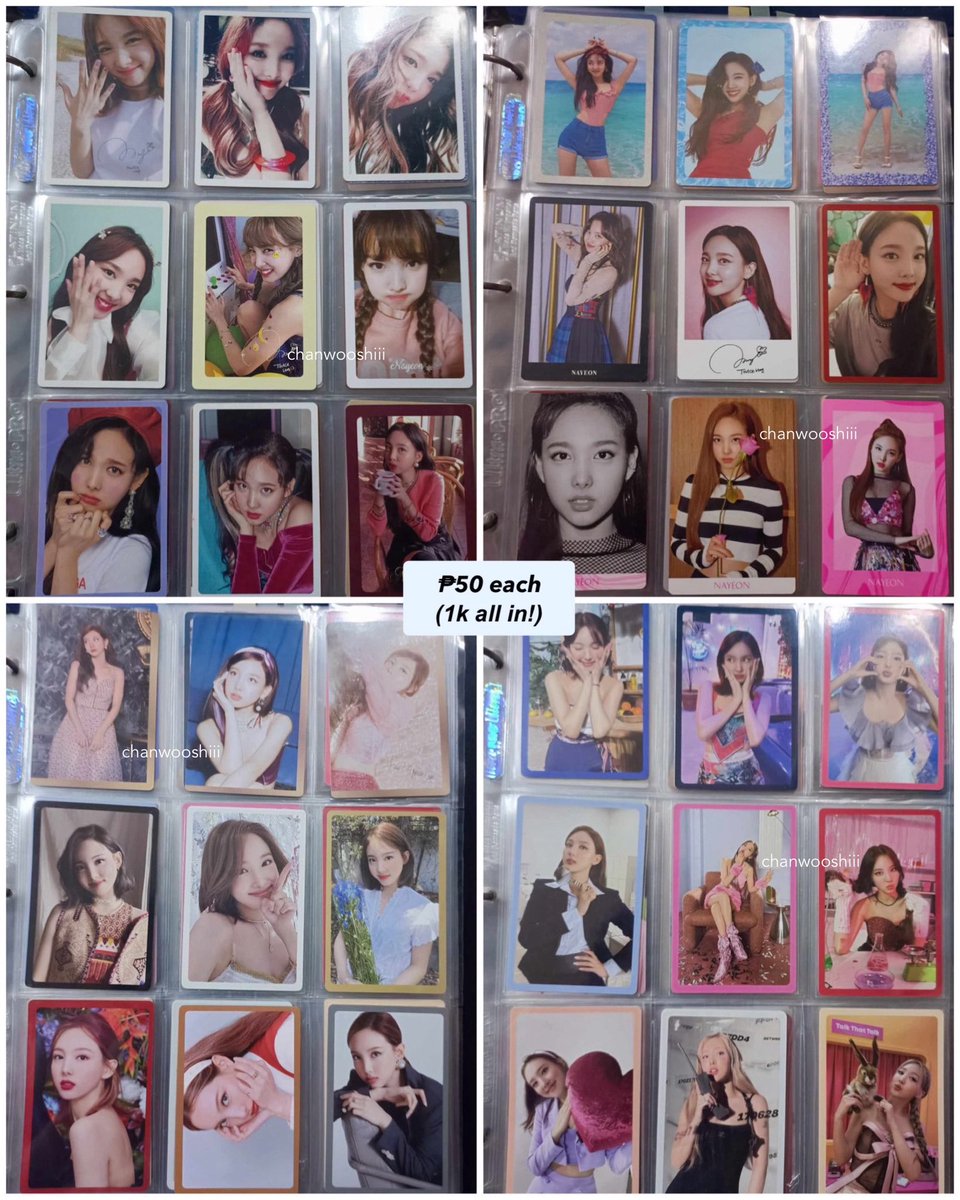 chanwooshiii's tweet photo. ✶ WTS | LFB ✶

📍 TWICE Photocards

𓄲 all in good condition (can send vid, pm me)
𓄲 loc: Tarlac/Pampanga
𓄲 mop: gcash/bank transfer
𓄲 dm me for more info ◡̈

𓄲 take all for ₱6k

rfs: qs 😔

#twice nayeon jeongyeon momo sana jihyo mina dahyun chaeyoung tzuyu ph

1/2 https://t.co/r6lqaCco7o