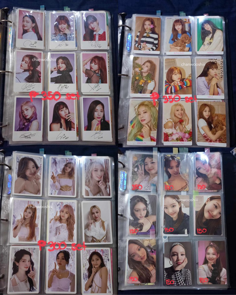 chanwooshiii's tweet photo. ✶ WTS | LFB ✶

📍 TWICE Photocards

𓄲 all in good condition (can send vid, pm me)
𓄲 loc: Tarlac/Pampanga
𓄲 mop: gcash/bank transfer
𓄲 dm me for more info ◡̈

𓄲 take all for ₱6k

rfs: qs 😔

#twice nayeon jeongyeon momo sana jihyo mina dahyun chaeyoung tzuyu ph

1/2 https://t.co/r6lqaCco7o