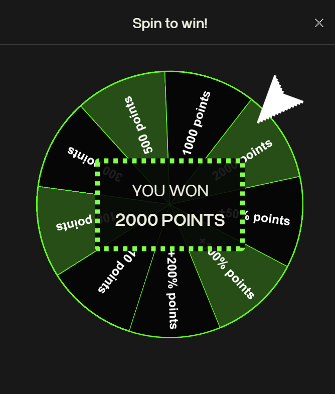 If you're using <a href="/alphabot/"></a>, don't forget to spin the wheel daily - you never know what kind of gems you might snag!