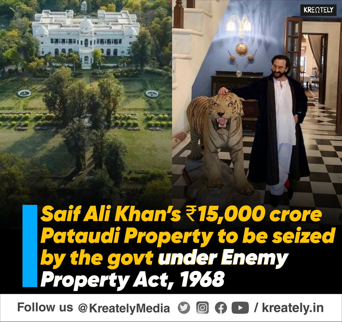 KreatelyMedia's tweet photo. नवाब की नवाबी खत्म होने वाली है😭
#SaifAliKhan https://t.co/MHTwjs3O2F