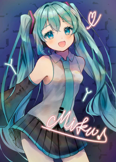 電子のアイドル#初音ミク 