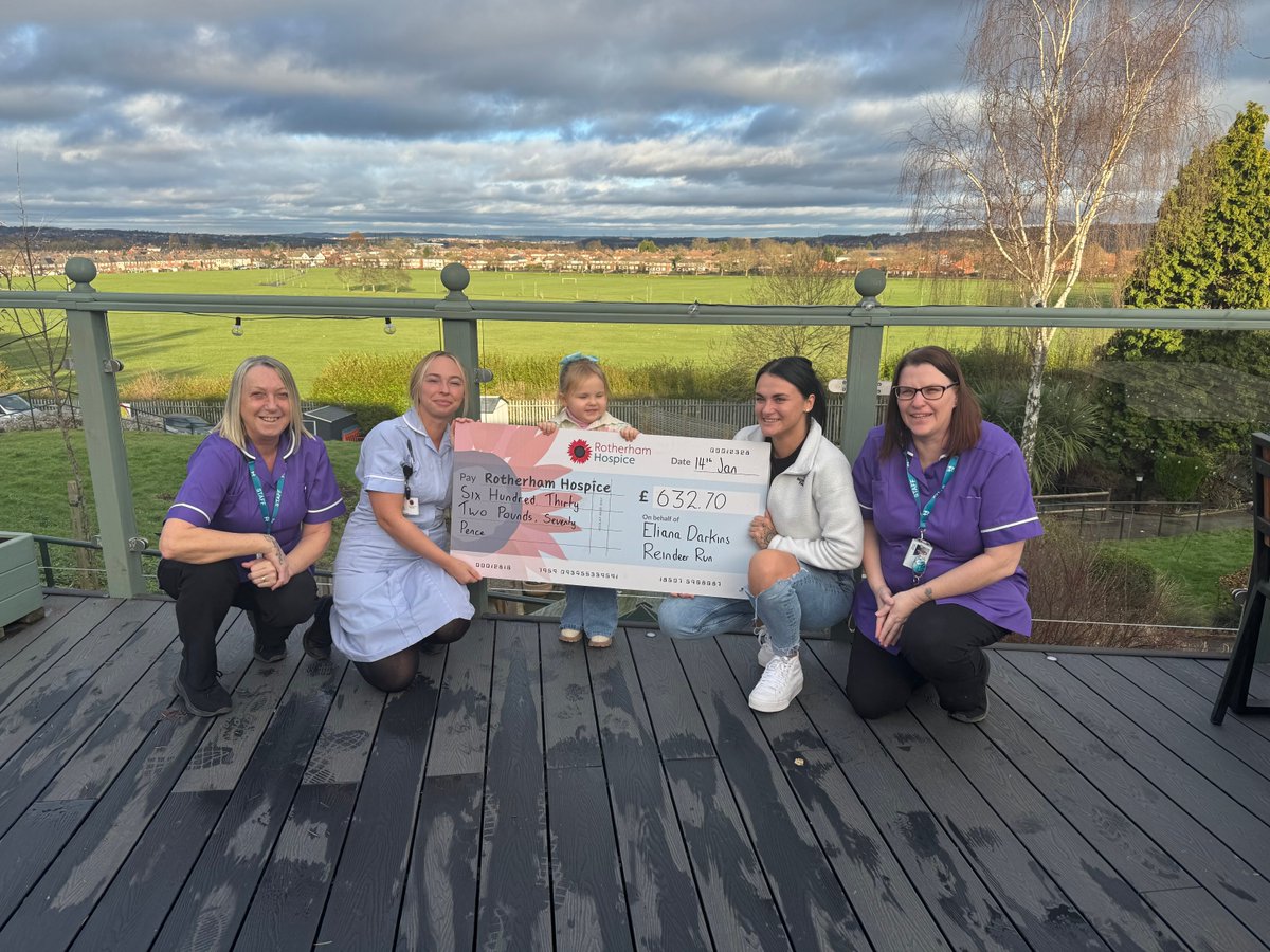 RotherHosp's tweet photo. π Huge thanks to Eliana Darkins from Trinity Croft for raising an amazing Β£632.70 for the Reindeer Run β nearly half her schoolβs total! π¦βοΈ
Thank you to everyone who took part, supported by Esh Group & YOR4Good Fund. Stay tuned for the communityβs final total! π #ReindeerRun https://t.co/cRNflFtzwW
