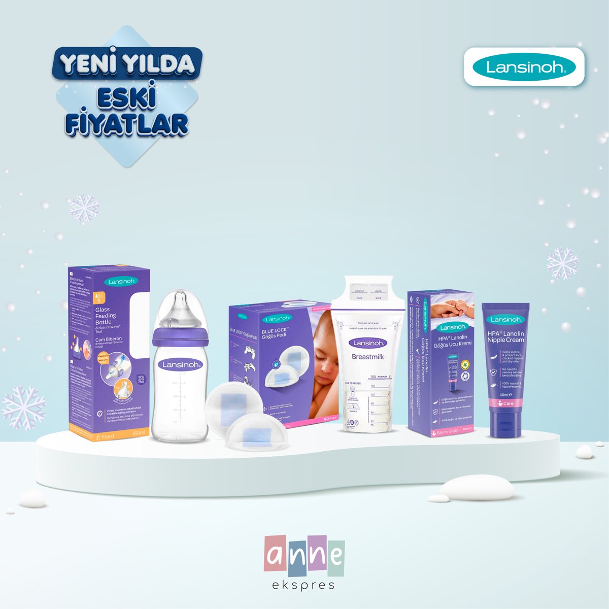 Minik kahramanınızın sağlıklı beslenmesinde daima yanınızdayız!
Lansinoh ürünleriyle emzirme deneyiminizi daha rahat, konforlu ve keyifli hale getirin. 🤱✨
Doğallığı ve güvenliği bir arada sunan bu ürünlerle, siz sevgiyi verin, gerisini bize bırakın! ❤️

#Lansinoh #AnneSütü