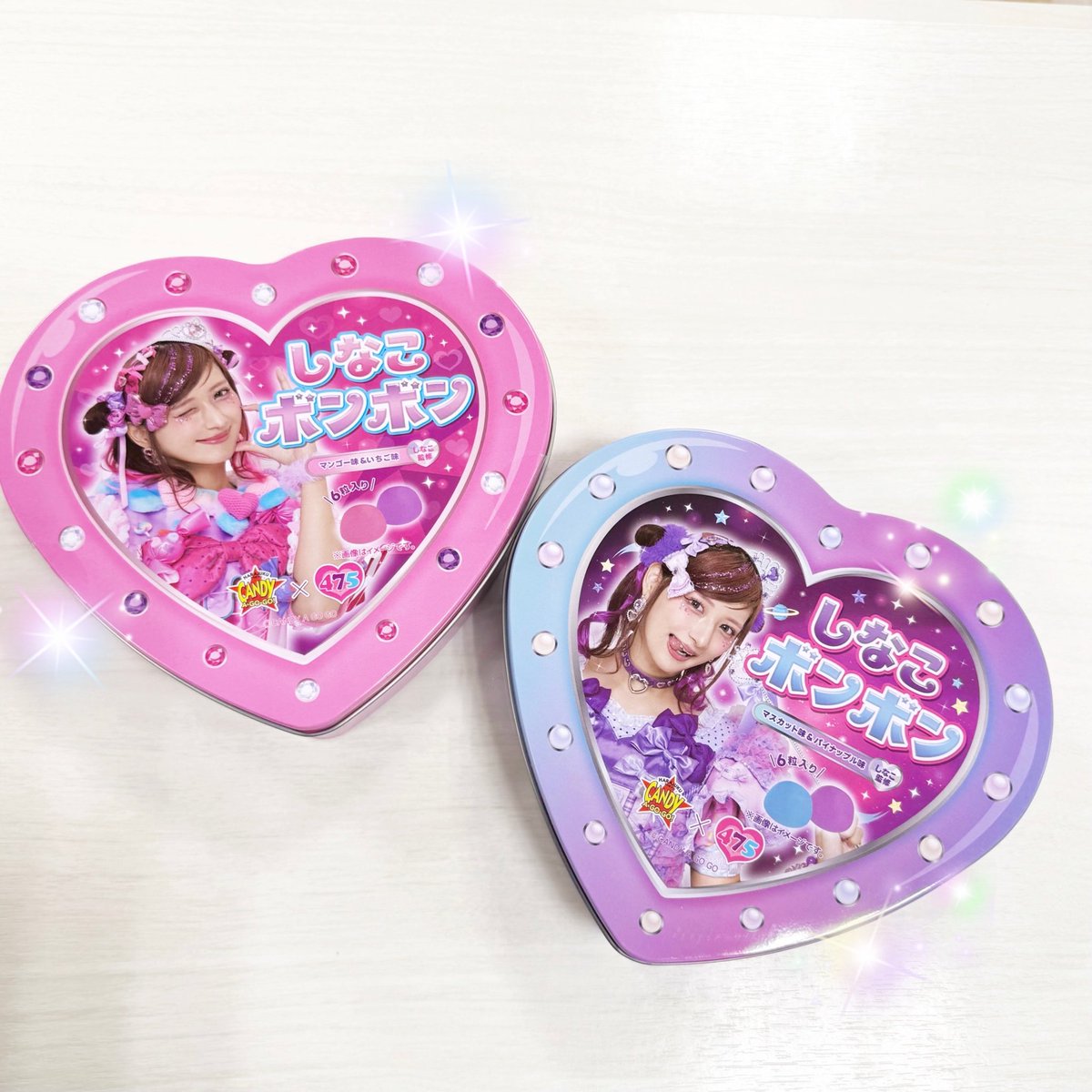 MERRYBEANS86's tweet photo. 話題のしなこボンボンが入荷したよ🦄💖ピンクの��はマンゴー味といちご味🥭🍓ブルーの方はマスカット味とパイナップル味🍇🍍他にもDIYアイスバーマシュマロも入荷しました♪
#マーゴ #メリービーンズ #しなこちゃん #しなこボンボン https://t.co/7VYMpg2Ev9