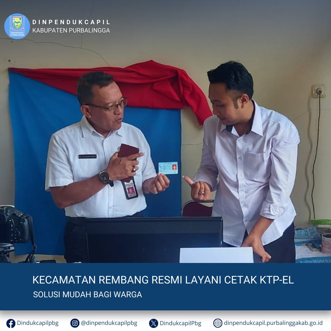 Dinpendukcapil Purbalingga tweet media