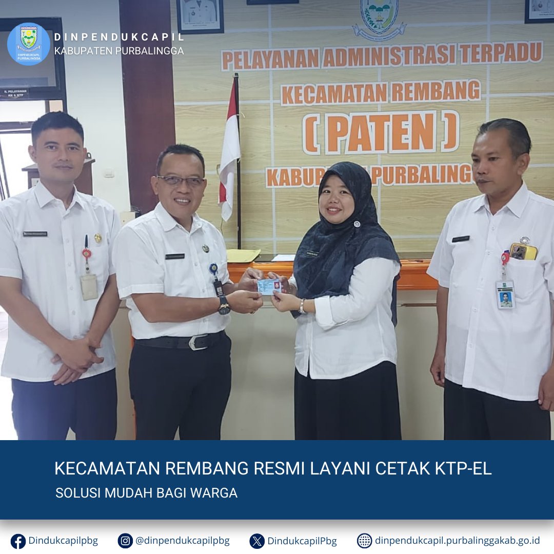 Dinpendukcapil Purbalingga tweet media