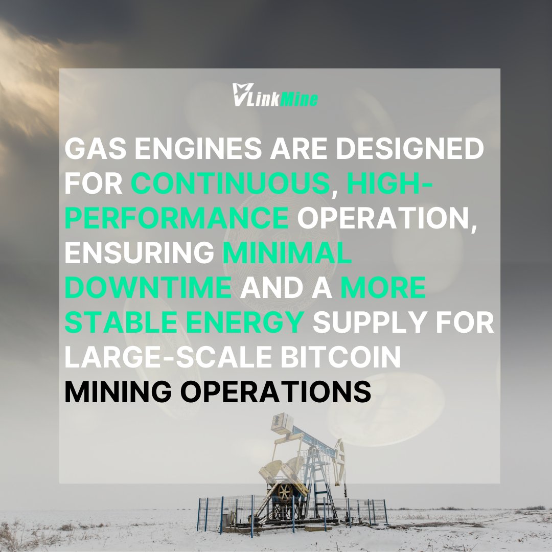 LinkMineCanada's tweet photo. #Bitcoin Miners deserve more than just cheap power—they deserve reliability. LinkMine’s gas solutions provide the cost effective hash generator you chose, the energy efficiency you need and the uptime you trust. 🌱💡

#CleanMining #EnergySolutions #ReliablePower #Linkmine #GasToPower #Energy #Oilandgas #Mining #bitcoinminer #Datacenter #HPC #independentenergy #BTC #Miningcontainer #Miningbox #Antminer