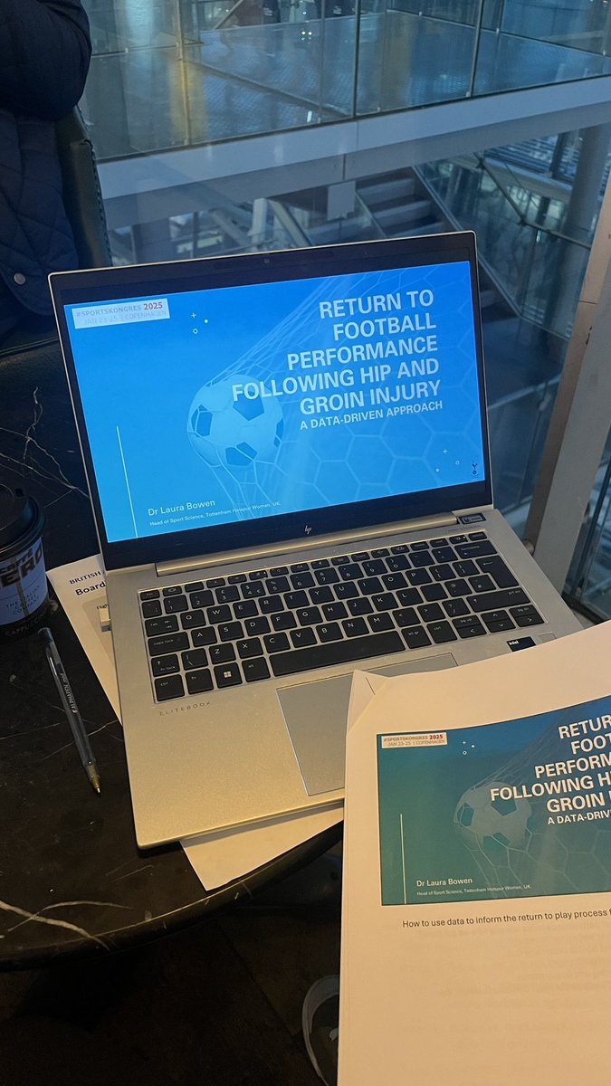 Laura Bowen (@notarealdrlaura) on Twitter photo Last minute prep in the airport before heading to <a href="/sportskongres/">#Sportskongres</a> in Copenhagen.
Looking forward to presenting, as well as learning for some of the top experts in our field 🤓⚽️
#sportskongres2025 Last minute prep in the airport before heading to <a href="/sportskongres/">#Sportskongres</a> in Copenhagen.
Looking forward to presenting, as well as learning for some of the top experts in our field 🤓⚽️
#sportskongres2025