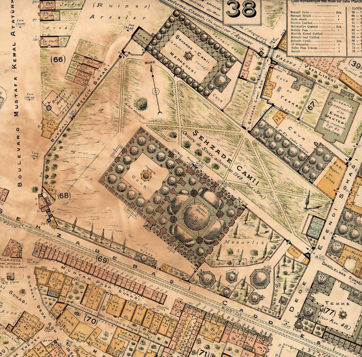 Pervititch, Şehzade Mehmet Külliyesi, Fatih