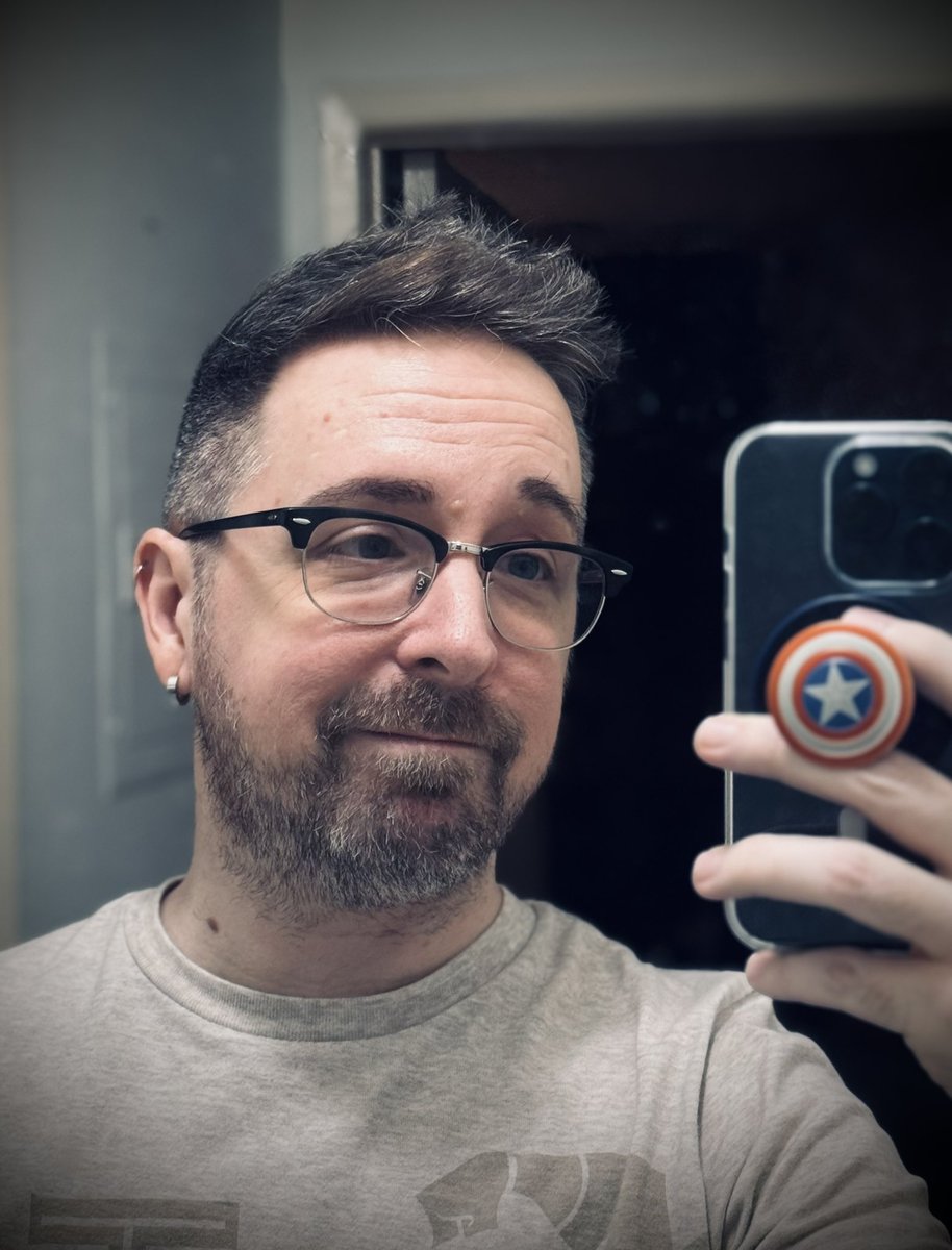 The silver has taken over, I fear. You can see the last remaining bit of brown at the front.