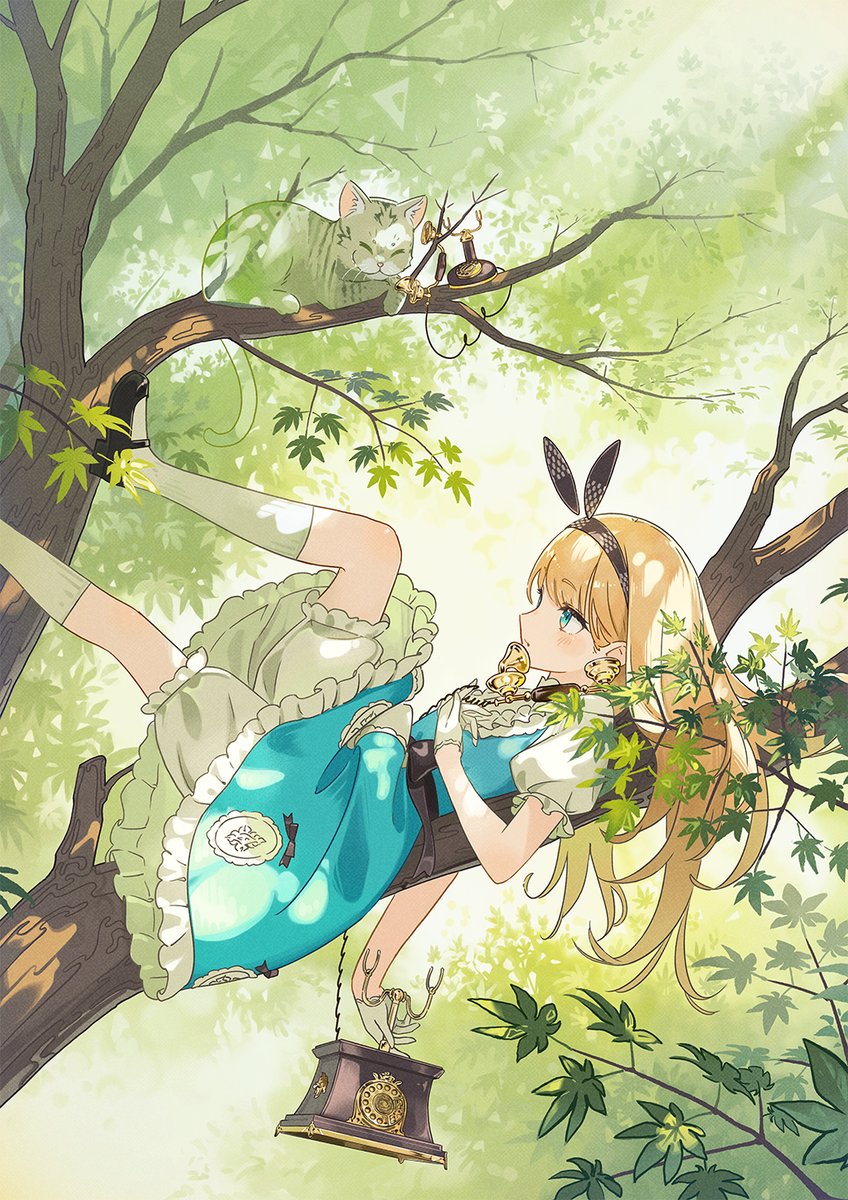 wakuseiac's tweet image. もしもしチェシャ猫さん？