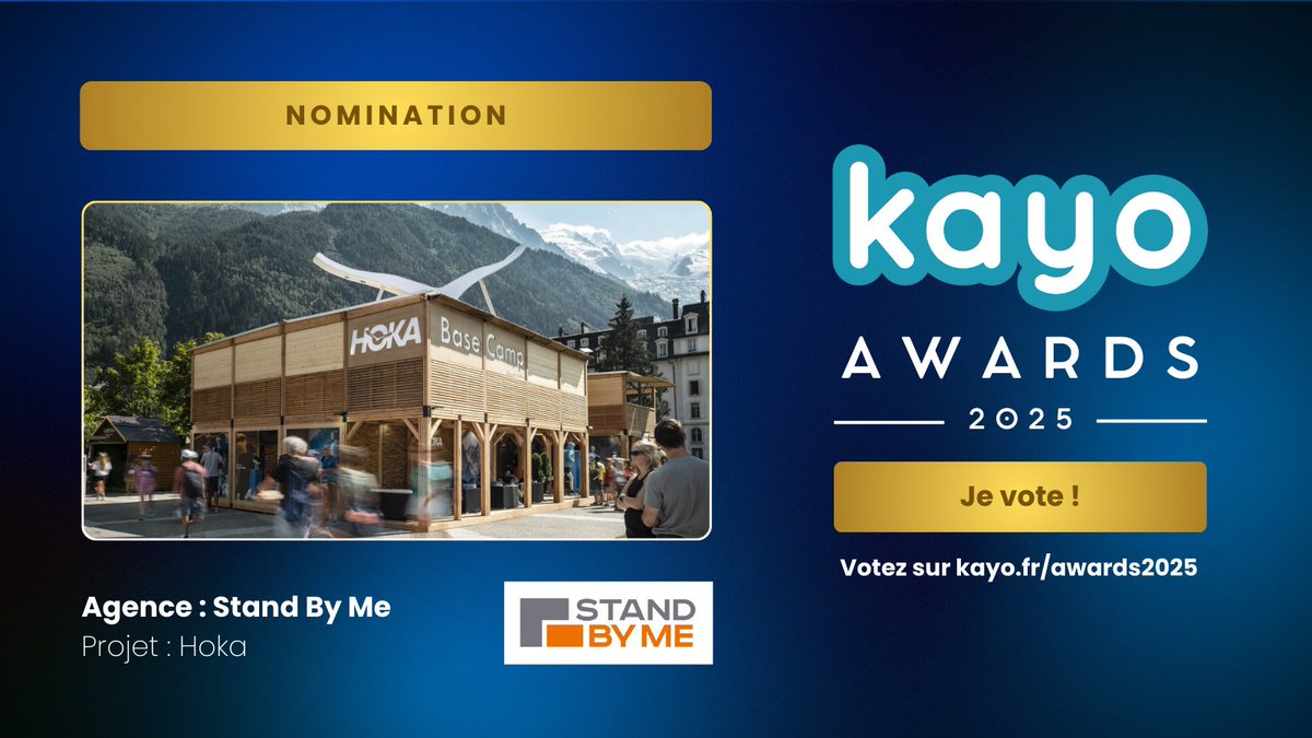 [ KAYO Awards 2025 ] – Le Prix des Meilleurs Stands de l’Année

PROJET 5

Agence : Stand By Me
Exposant : @Hoka
Salon : @utmbworldseries
➡️ Le projet : hubs.ly/Q033sJPl0

#KAYOAwards2025

-------
KAYO. La solution pour transformer vos salons en machine à leads.