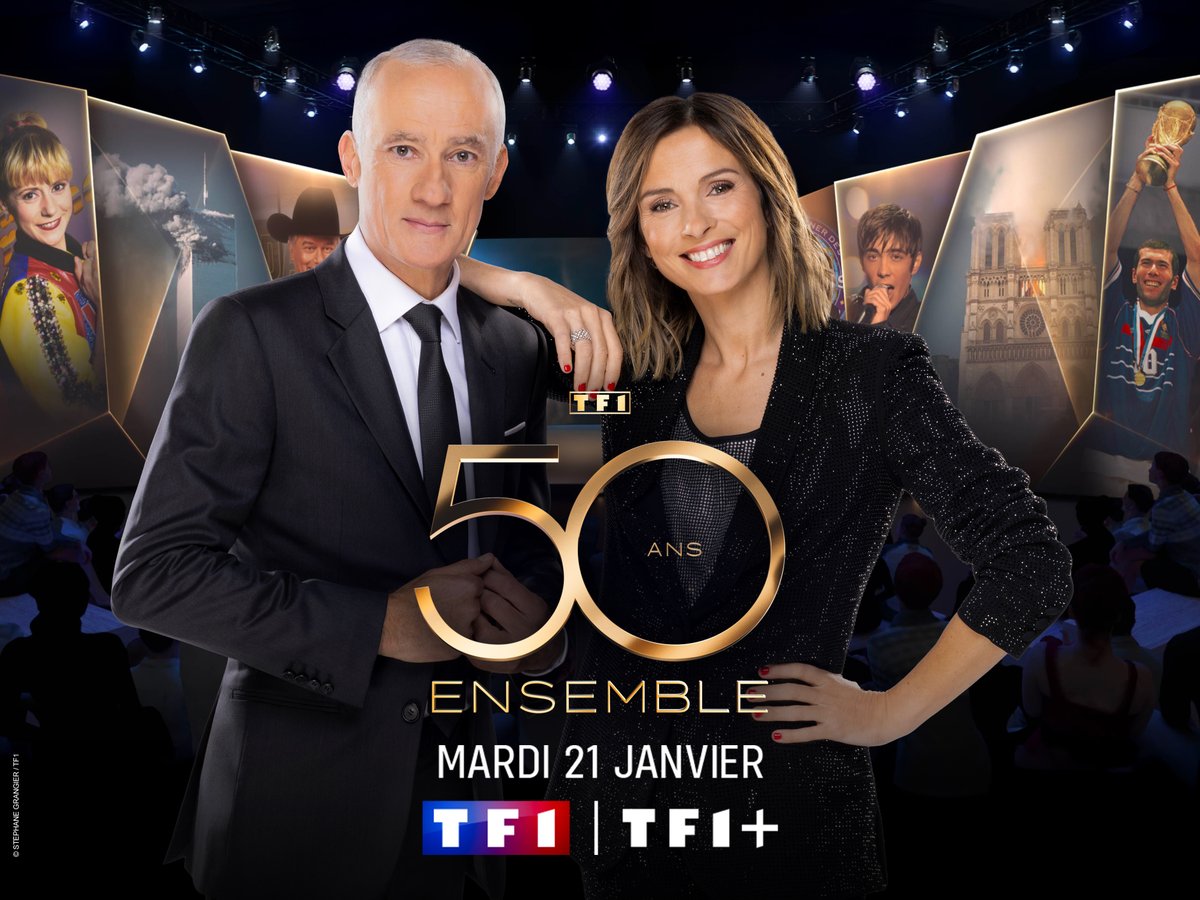 TF1 Pro (@tf1pro) on Twitter photo #Audiences <a href="/TF1/">TF1</a>
Excellentes performances et #Leadership pour la soirée exceptionnelle "50 ans ensemble" présentée par <a href="/IsaIthurburu/">Isabelle Ithurburu</a> et <a href="/GillesBouleau/">Gilles Bouleau</a>
📌3.9 M tvsp
🔥Jusqu'à 4.3M tvsp
✅23% PdA 4+
✅31% PdA Frda-50
✅29% PdA 25-49
✅40% PdA 15-24
✅33% PdA 15-34
✅26% PdA 4-14 #Audiences <a href="/TF1/">TF1</a>
Excellentes performances et #Leadership pour la soirée exceptionnelle "50 ans ensemble" présentée par <a href="/IsaIthurburu/">Isabelle Ithurburu</a> et <a href="/GillesBouleau/">Gilles Bouleau</a>
📌3.9 M tvsp
🔥Jusqu'à 4.3M tvsp
✅23% PdA 4+
✅31% PdA Frda-50
✅29% PdA 25-49
✅40% PdA 15-24
✅33% PdA 15-34
✅26% PdA 4-14