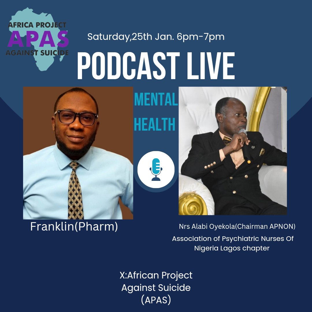 Africa Project Against Suicide (APAS) tweet media