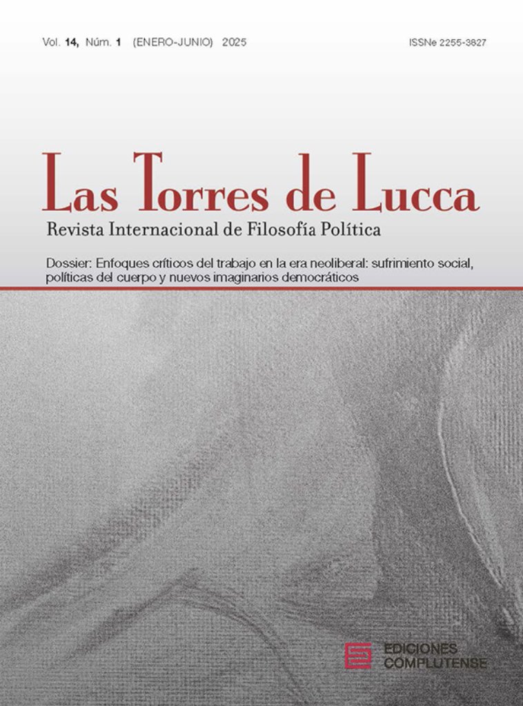 Torresdelucca's tweet photo. Acaba de publicarse el nuevo número de Las Torres de Lucca Vol. 14 Núm. 1 (2025). Incluye el dossier: “Enfoques críticos del trabajo en la era neoliberal: sufrimiento social, políticas del cuerpo y nuevos imaginarios  democráticos”.
https://t.co/g77xfLemeM https://t.co/UOcFmfNI3d
