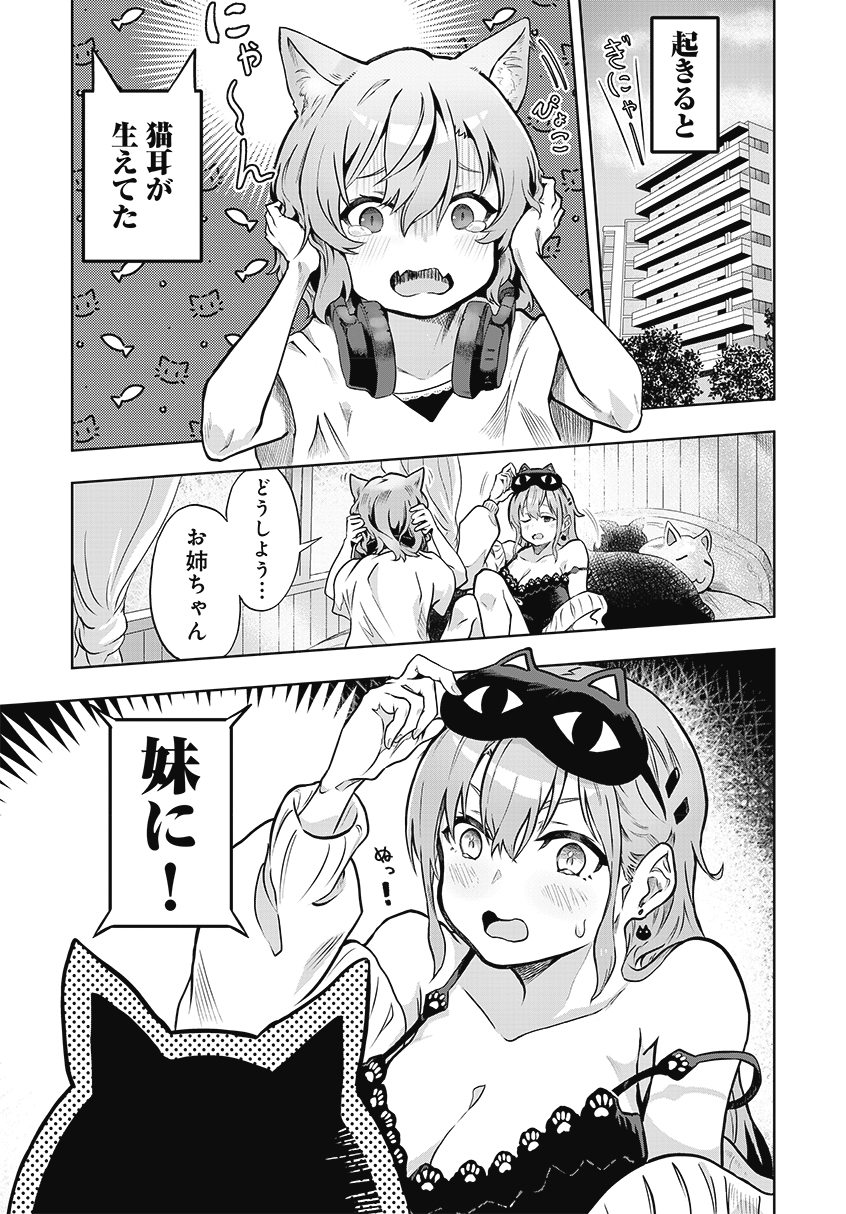 猫イラストきらら 隠してないですけど・・・・？ 慌てすぎぃ・・・！ 落ち着け自分
