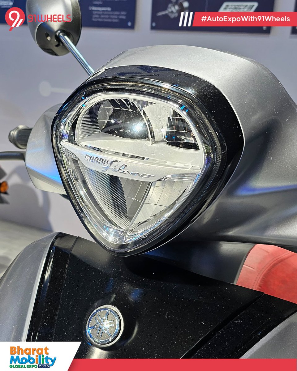 91wheels's tweet image. Big news from the Bharat Mobility Global Expo 2025 at the ongoing Bharat Mandapam, Hall 6, New Delhi!

The Yamaha Filano has been showcased, promising innovation like never before.

Stay tuned with 91Wheels for exclusive updates and more! 📲🔥

#yamaha #Yamaha #CallOfTheBlue