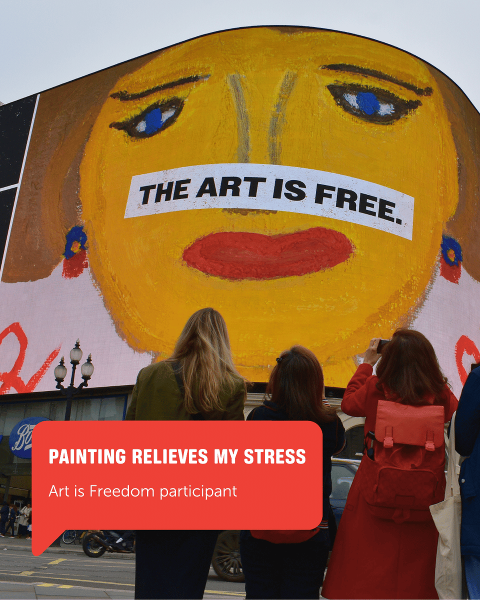 createcharity's tweet image. ✨ We are constantly being reminded of the positive impact that creativity can have on our wellbeing! 🌈 

What's your favourite way to get creative after a long day? 

#PeopleNeedToCreate #creativityforwellbeing