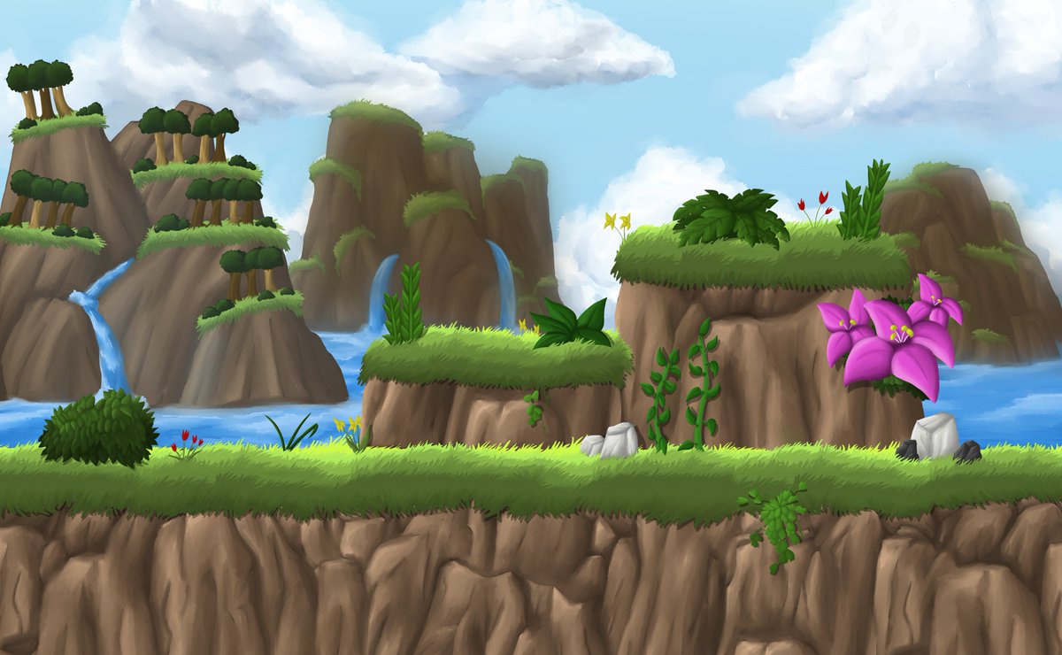 lcmstudio_games's tweet photo. A beautiful 2D platformer game! Our game will be a classic 2D platformer with a focus on combat and gorgeous hand-painted environments!

#games #IndieDevs #indiegame #videogames https://t.co/fGHDjhfHV1