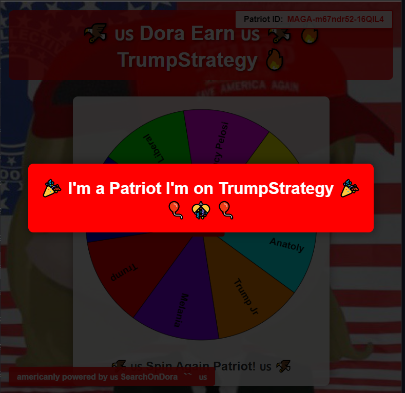 KaitlynJBone's tweet photo. @SearchOnDora @ConejoCapital Stand for $STRUMP https://t.co/YYtbab7tcs