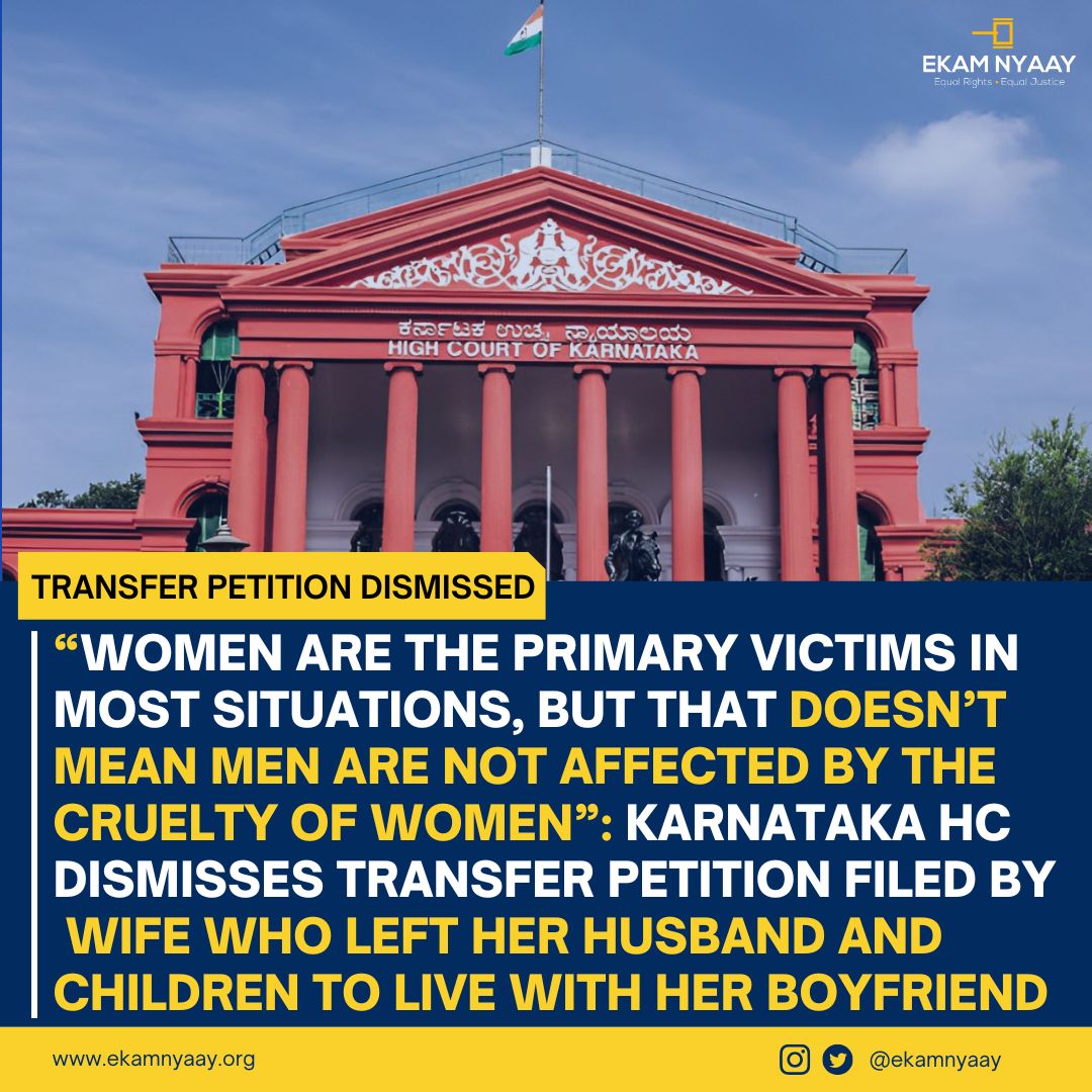 DeepikaBhardwaj's tweet photo. PLEASE JOIN ME IN APPLAUDING JUSTICE DR. CHILLAKUR SUMALATHA OF KARNATAKA HIGH COURT

HER WORDS IN THIS JUDGMENT SHOULD BE PRINTED ON HUGE BANNERS AND PUT UP IN ALL COURTS IN INDIA 

SHE HAS DEFINED WHAT TRUE GENDER EQUALITY MEANS AND HOW IT CAN NOT BE AT EXPENSE OF ONE GENDER !!!

Justice Dr Chillakur Sumalatha, held, 

“Constitutionally, a female has got equal rights as that of a male. As a matter of fact, women are the primary victims in most situations, but that does not mean that men are not affected by the cruelty of women...Therefore, there is a necessity for a gender neutral society. Such a society aims at preventing separation of duties according to sex or gender. It will focus on equal treatment of men and women both in domestic affairs and work places. Equality should be in its truest sense and not at the expense of either gender. However admirable our efforts to safeguarding women may be, we should not overlook the challenges encountered by men in our society.”