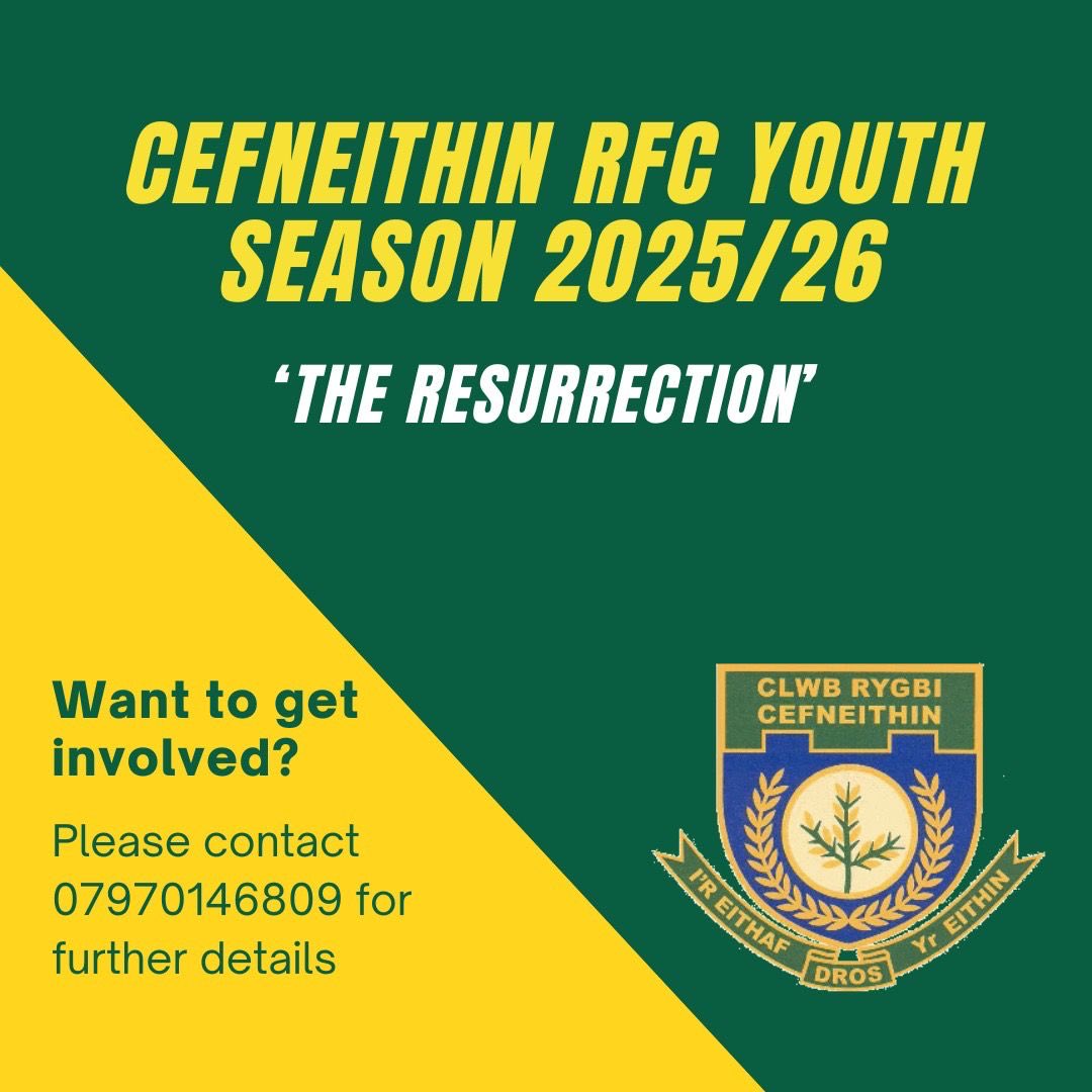 Back by Popular Demand !! Following several requests and enquiries, we are looking to start a youth team back next season. Please DM the below number for further details and if interested in joining the ‘eithin family 💚💛 #itsourclub #ireithaf