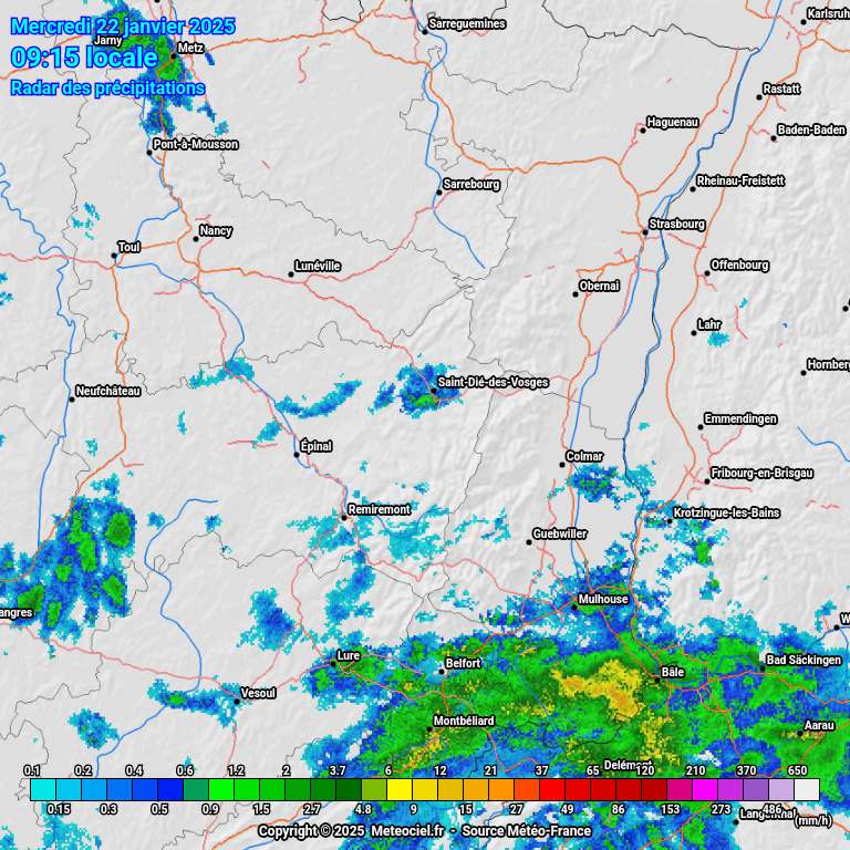 msa6768's tweet photo. Les pluies verglaçantes abordent la région par le sud Alsace. Elles concernent d'abord le Haut Rhin et dans une plus faible intensité le Bas Rhin en fin de matinée avant des températures positives cette après midi.
#meteo67 #meteo68 https://t.co/2BUK0lawIn