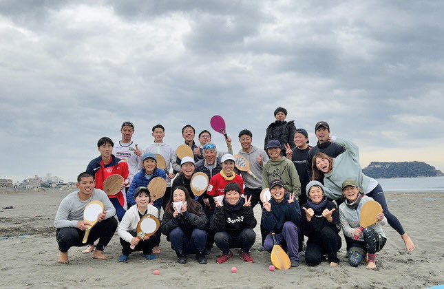 kazamiya2019's tweet photo. 鵠沼海岸に行きました！
刺激いっぱいもらって、充実の三連休。
いい時間でした💛
#フレスコボール #鵠沼海岸 https://t.co/UMw5xHiPg5