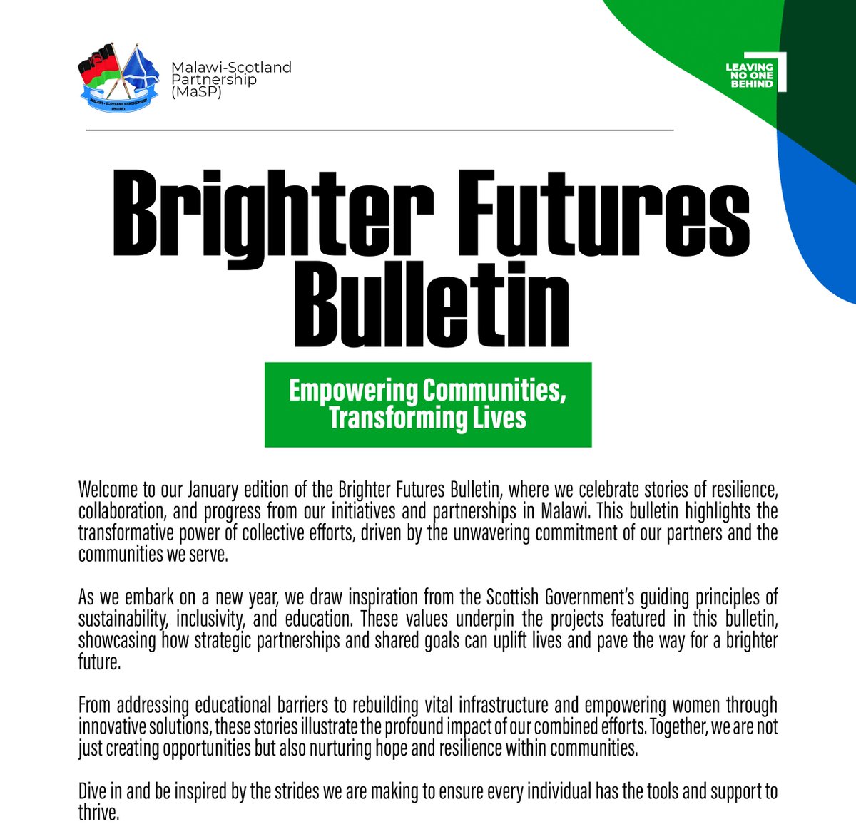 𝐀𝐥𝐞𝐫𝐭!!
Our Bright Futures Bulletin is Out
read more by clicking the link below

us10.campaign-archive.com/?e=__test_emai…