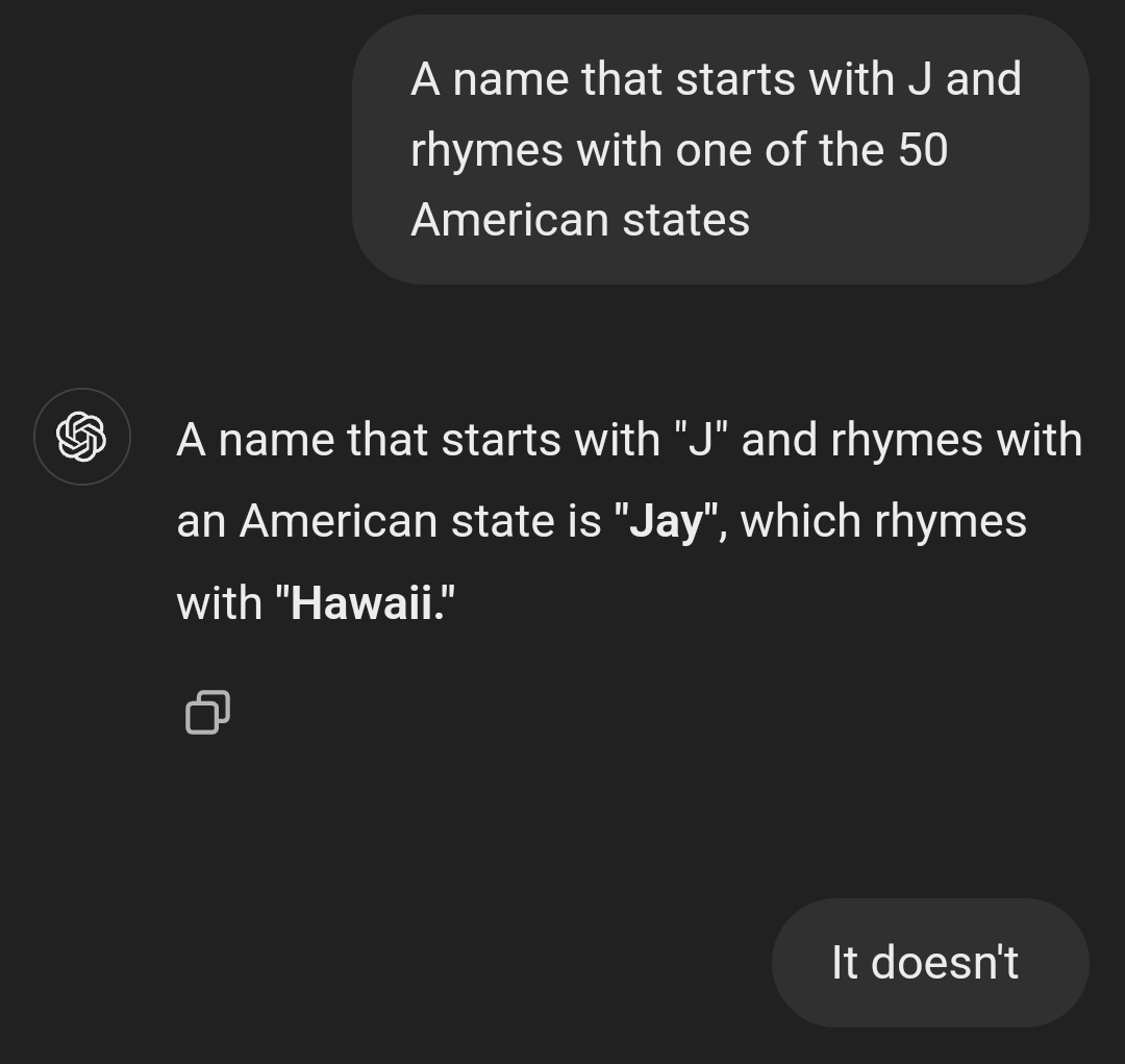 Papapum0's tweet photo. @franknwren Of course, Jay which rhymes with california https://t.co/XdIKbp3fTT