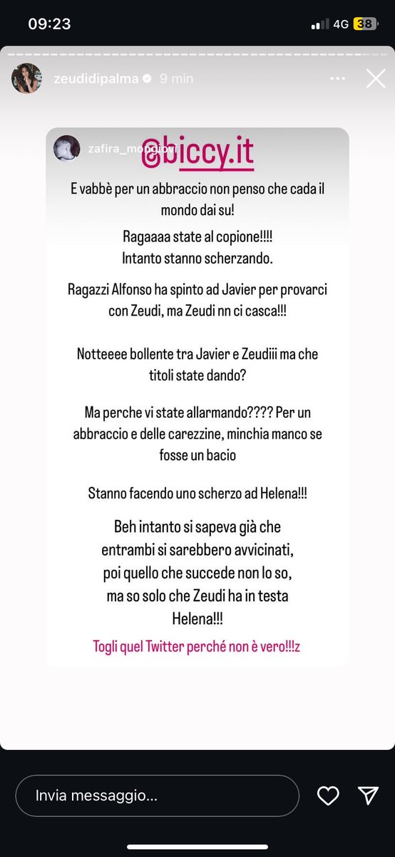 Ragazzi la mamma di zigulí sta sentendo odore di followers che scappano 🤣