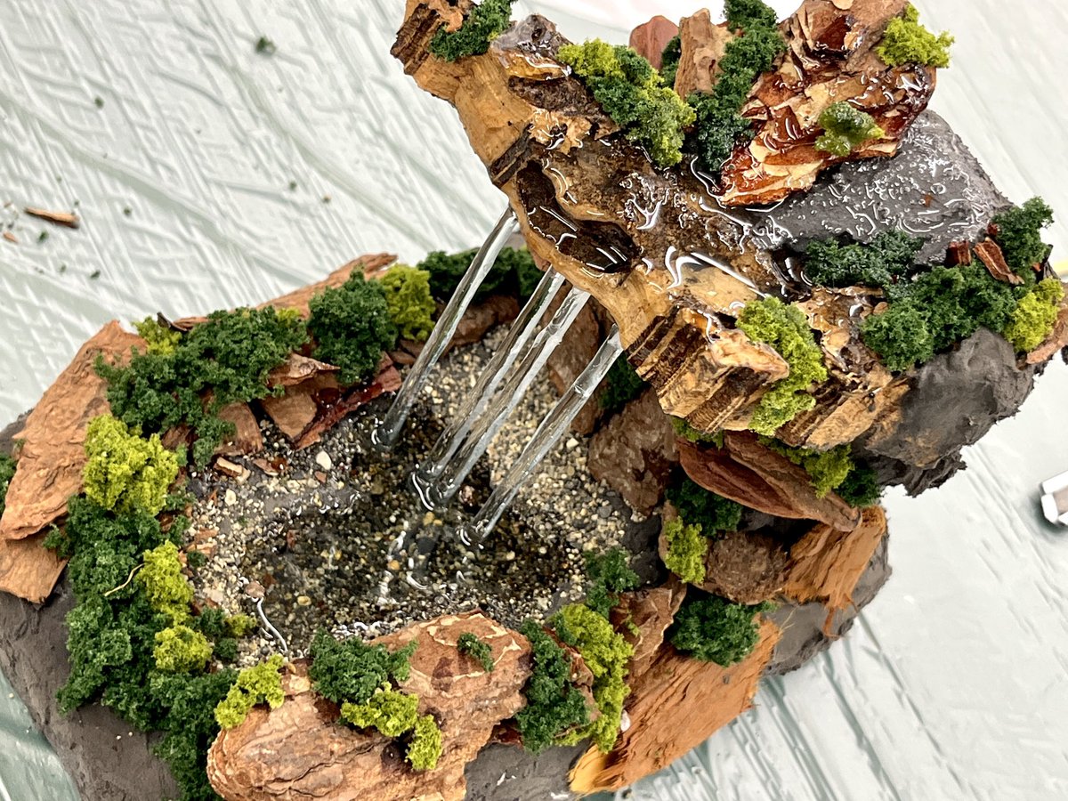 ジョイフル本田千葉ニュータウン店さん #ジオラマ 教室「透明レジンで