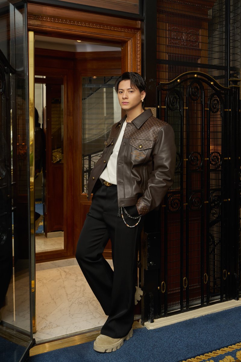 fashionsnap's tweet photo. 【スナップ】「ルイ・ヴィトン（LOUIS VUITTON）」が、2025年秋冬メンズコレクションショーを開催。メゾンのアンバサダーを務める平野紫耀がショーに出席。
#平野紫耀 #ShoHirano 
Image by: LOUIS VUITTON https://t.co/Y9KmTsdmD1
