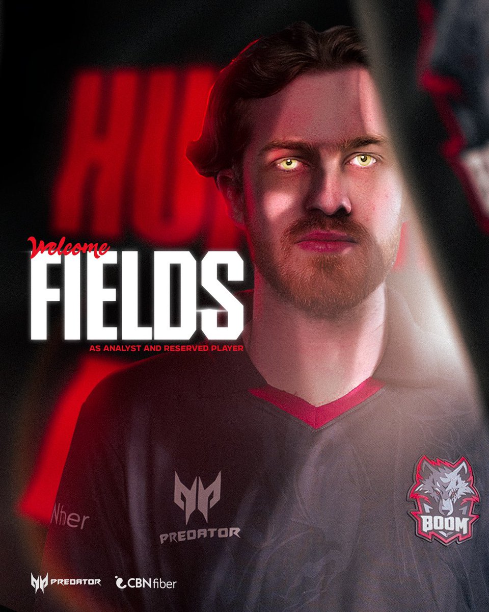 To complement 6fingers with his coaching duties, we welcome Fields as our analyst! 👊

Fields reconnects with dos9 after previously being together, and will bring so much insight to our coaching staff and team! 😎

Please give him a warm welcome! 

#HungryBeast