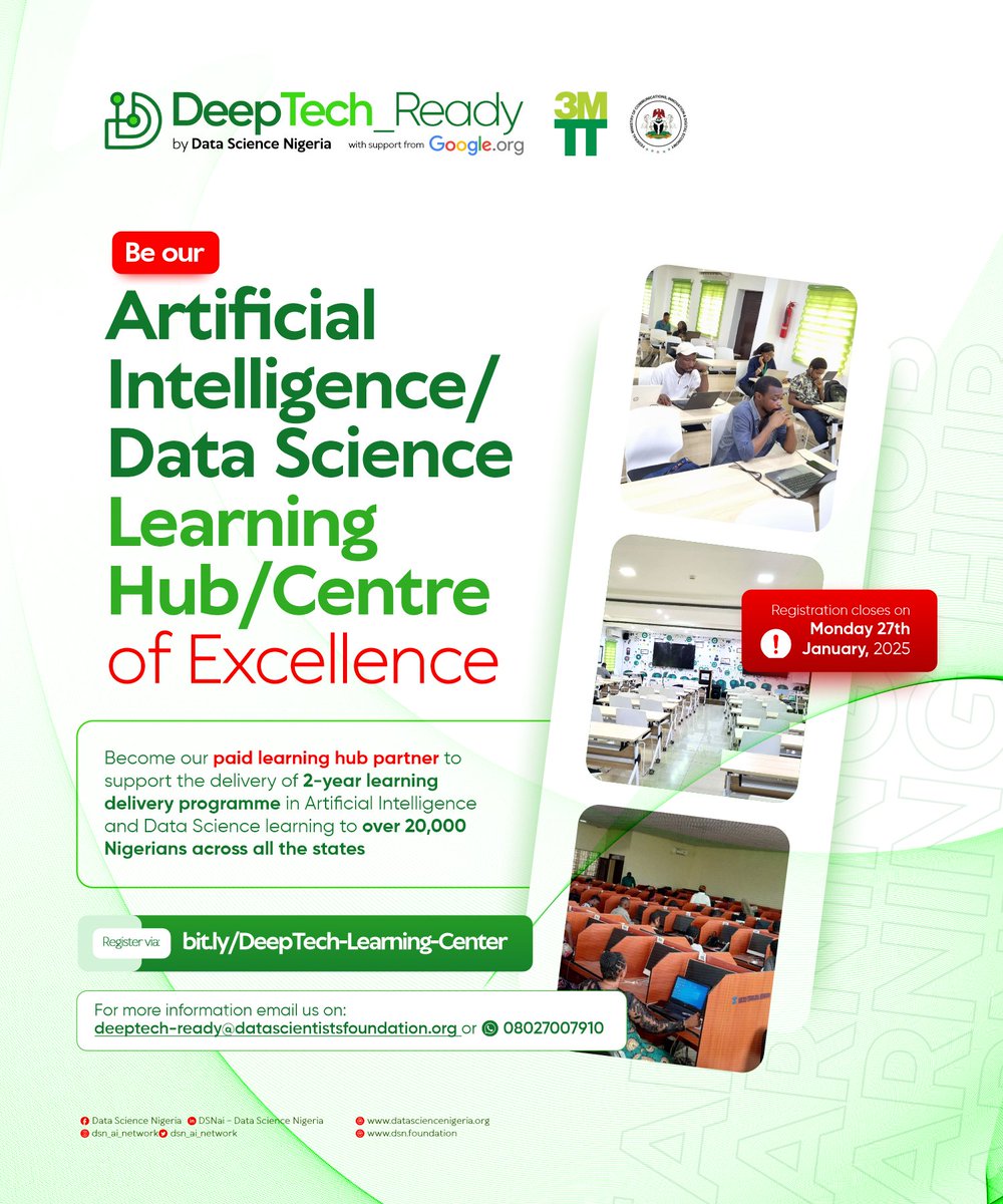 DSN - Data Science Nigeria tweet media