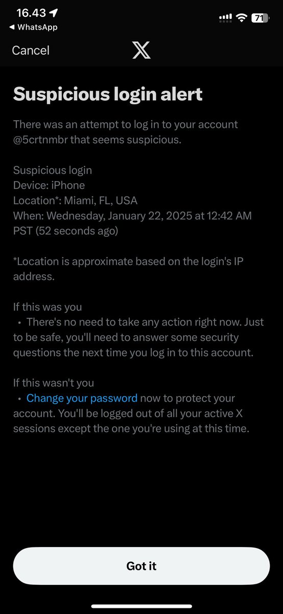 Kalo abis ini ada yg ngetweet aneh2 artinya di hack ya🙃