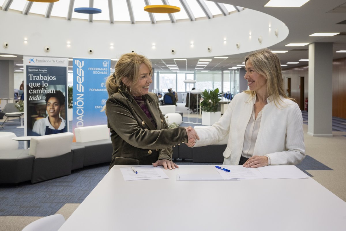 Ayer, la Fundación Sesé se unió al programa Incorpora de <a href="/FundlaCaixa/">Fundación ”la Caixa”</a> , reafirmando su compromiso con la inclusión laboral de personas en situación de vulnerabilidad social.

fundacionsese.org/fundacion-sese…

#FundaciónSesé #FundaciónlaCaixa #Incorpora #InclusiónLaboral #RSC