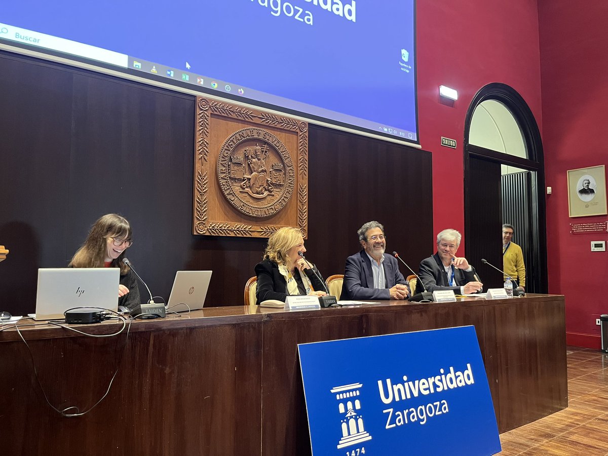 UMontium's tweet photo. The matching event on circular economy and environment begins at @unizar 📚
Researchers from all the universities of the alliance will share their work and knowledge with the possibility of collaborating on future projects #unita #matchingevent #researchers #climbyourfuture https://t.co/L9fEKevBI1